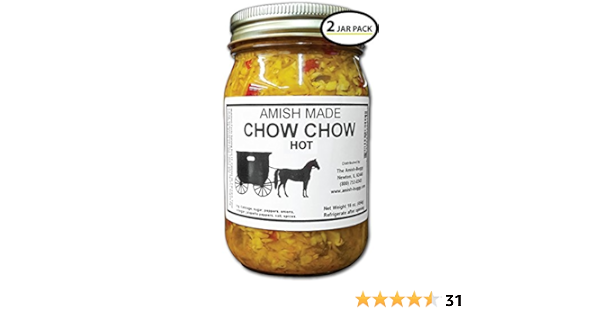 amish chow chow for sale