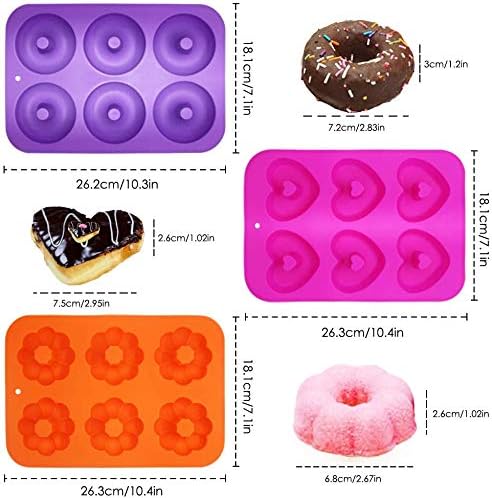 Betwin360 Tv Moulle Silicone Patisserie Moule Silicone Beignets Cake Factory Pour Les Gateaux Biscuits Bagels Muffins Accessoire Cookeo Cuisine Et Maison Patisserie