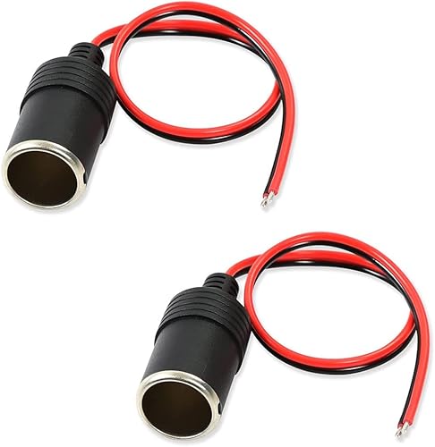 car cigarette lighter socket cover IKASEFU 2pcs Power Socket Cover Car Cigarette Lighter Cover for Chevrolet  Silverado Sierra Tahoe