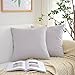 Kevin Textile Decor Solid Throw Pillow Cover Velvet Cushion Cover with Hidden Zipper for Sofa/Bed, 20