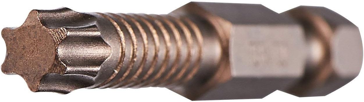 VEGA T25 TORX Impact Driver Bits. Impactech Professional Grade Impact Ready T-25 TORX 2" Bits. (Pack of 5) P150T25A-5 - - 