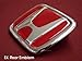 JDM Red-h Front & Rear Emblem Honda Civic Ek9 Ek 96-00 2 Emblem