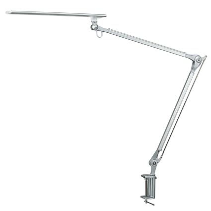 Metall LED Schreibtischlampe / Klemmleuchte, Phive 10W Schwenkarm Architektenlampe Arbeitsleuchte (Berührungsempfindliche Stu