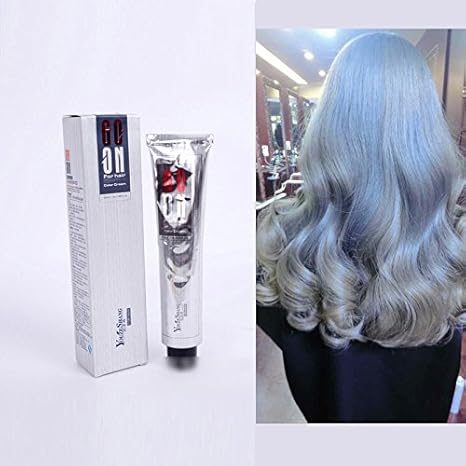 Buy Generic Gray 0 New Silver Grey Hair Color Cream Super Hair