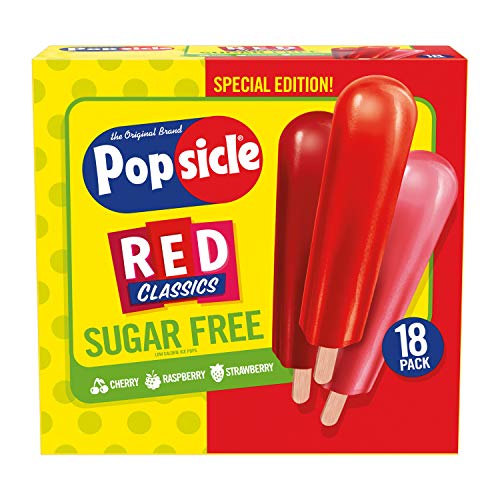 Popsicle Sugar-Free Red Classics 18 pack