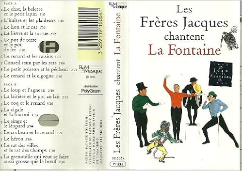 Les Freres Jacques Chantent La Fontaine La Fontaine Images