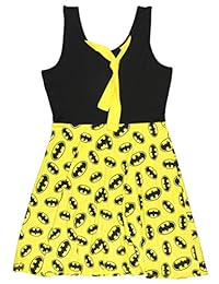 dc comics Logo de Batman para atar Juniors vestido