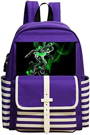 Daihe Monster energy drink backgrounds Back to 3D school School Backpack Children School Bag