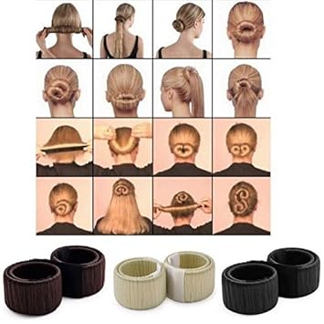 Buy Fashion Women Bun Maker Hair Accessories Hairstyle Flat Twist