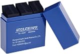 OmeHoin 2Pack Dental Articulating Paper Strips 600PCS Blue Bite Occlusion view 2