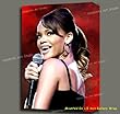 RIHANNA FENTY CANVAS PAINTING MOUNTED W GALLERY WRAP STYLE 16X22X1.5"