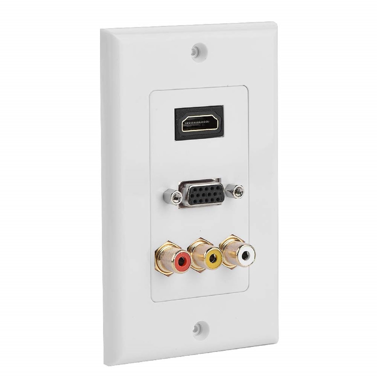 Socobeta Three in one Wall Socket Multi level Integrated Multimedia Panel with HDMI VGA Port