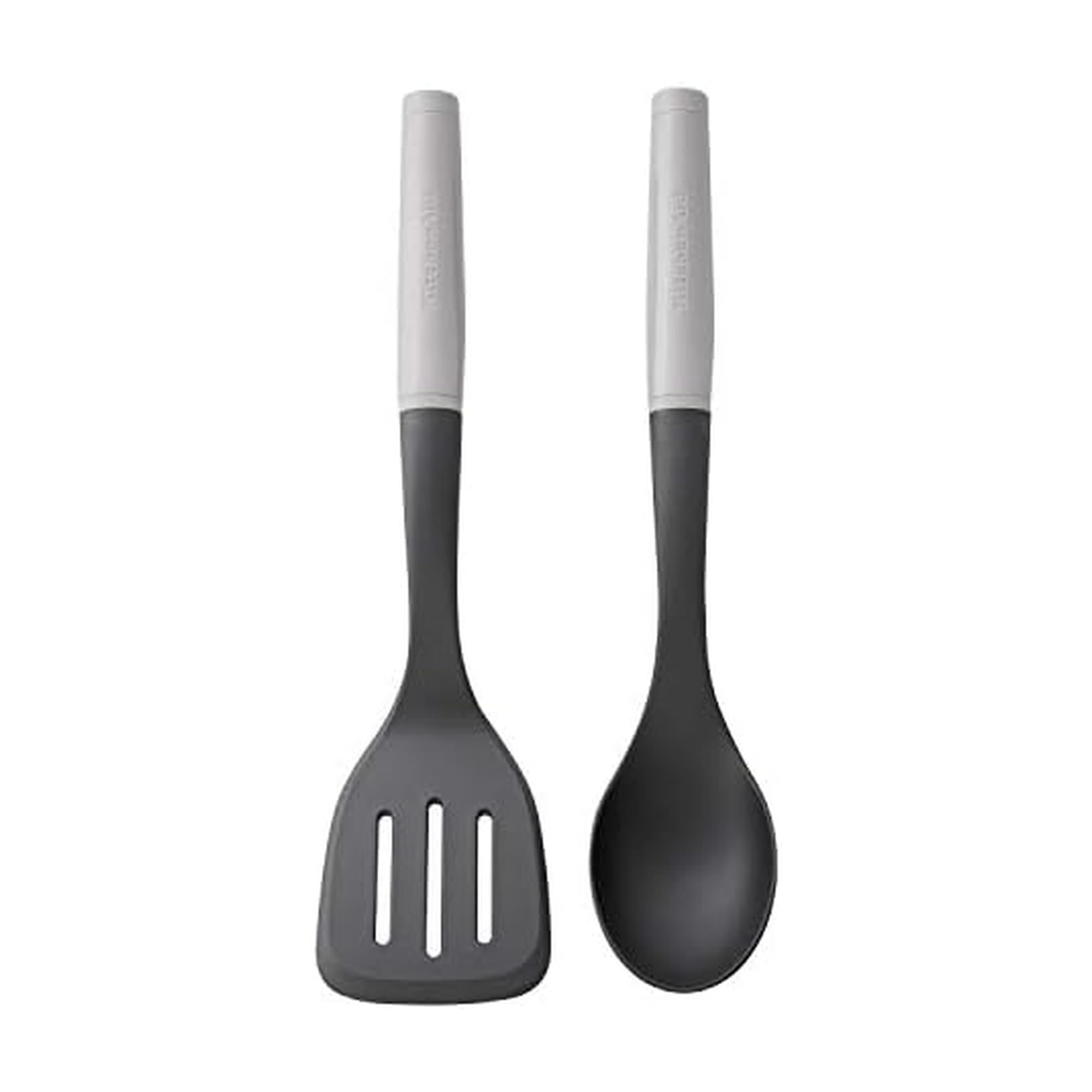 KitchenAid KQ360OHGSB Classic Plastic Tool Set, Nylon, Gray