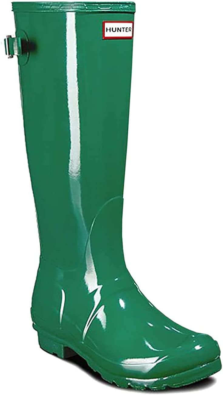 vivid blue hunter boots
