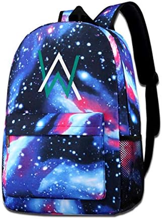 Alan Walker Logo Unisex,lightweight,durable,school Backpack,multi-function Backpack,travel Backpack,school Bag