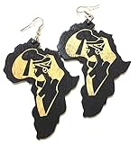 African American Women Earring Design, African Style Fashion Style Afro