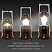 Ultra Bright Camping Lantern with Rechargeable Batteries, Water Resistant - maxin Portable LED Solar Collapsible Camping Lantern Flashlights Torch for Outdoor ( Golden )