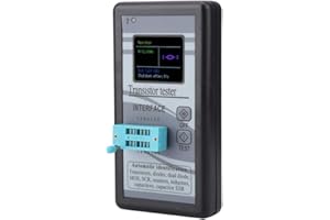 Digital Transistor Tester, M328 Multi-Functional LCD Display Auto-Shutdown Function 0.5Ω - 50MΩ Range