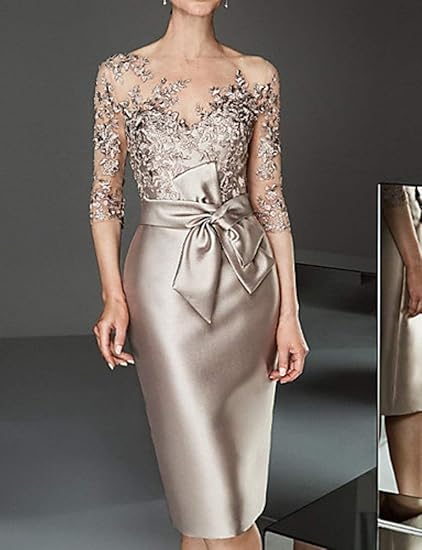 abito elegante mamma della sposa