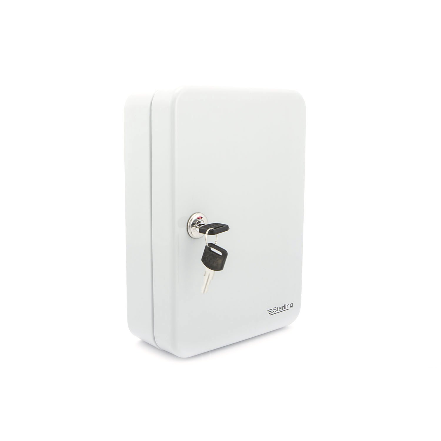 Burg Wachter Sterling KC36 36-Hook Key Cabinet, Gray, 180x250x80mm