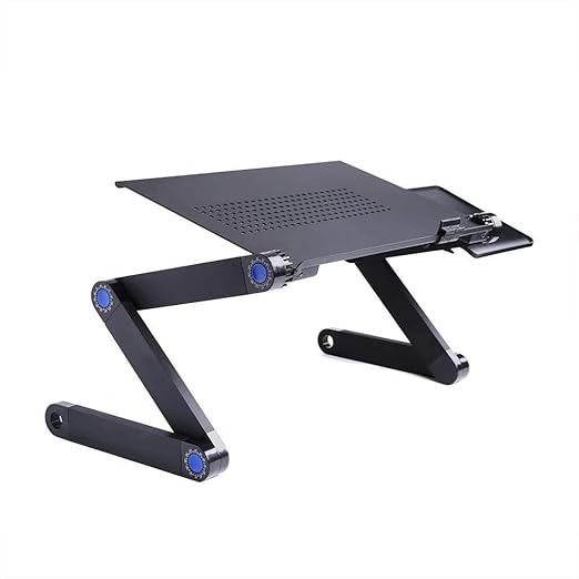Soporte ajustable para ordenador portátil, de aluminio, portátil, de