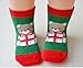 Nument Kids Cotton Christmas Socks Thick Unisex Cotton Socks Cute Xmas Festival Socks Xmas Gift Baby Toddler Socks 6 Pairs 1-3 years