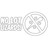 No Lot Lizards TP 564 Vinyl Decal Sticker Truck Driver Diesel FWD Trucker