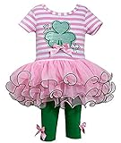 Bonnie Jean Baby-Girls St Patrick's Day Shamrock Legging Set