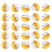 KEVENZ 60 Pack Ping Pong Balls, 3 Star Advanced Table Tennis Balls, Bulk Outdoor and Indoor Ping-Pong Ball for Training, Competition and More, Orange and White