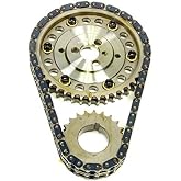 Rollmaster CS1230 Billet Adjustable Timing Set with Torrington Bearing for Small Block Chevy