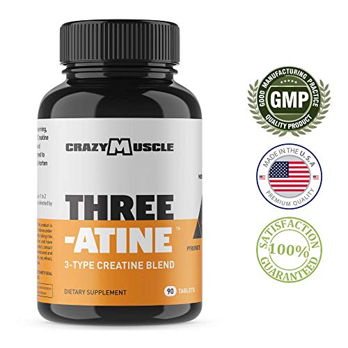 5 Creatine+Monohydrate+Pills+Capsules+Supplement