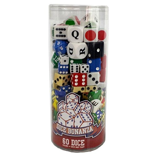 Dice Bonanza Set by Cardinal 60 Dice