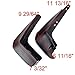 SclMotor Mud Flaps Splash Guard Mudguards for Toyota Corolla 2014 2015 2016 2017 Black Durable ABS plastic,Pack of 4 Pcs/Set Front&Rear