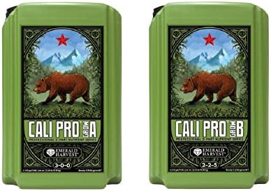 Emerald HarvestNutrients Cali Pro Grow A & B Set - 2.5 Gallons