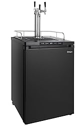Kegco HBK309B-3 Kegerator, No Kegs, Black