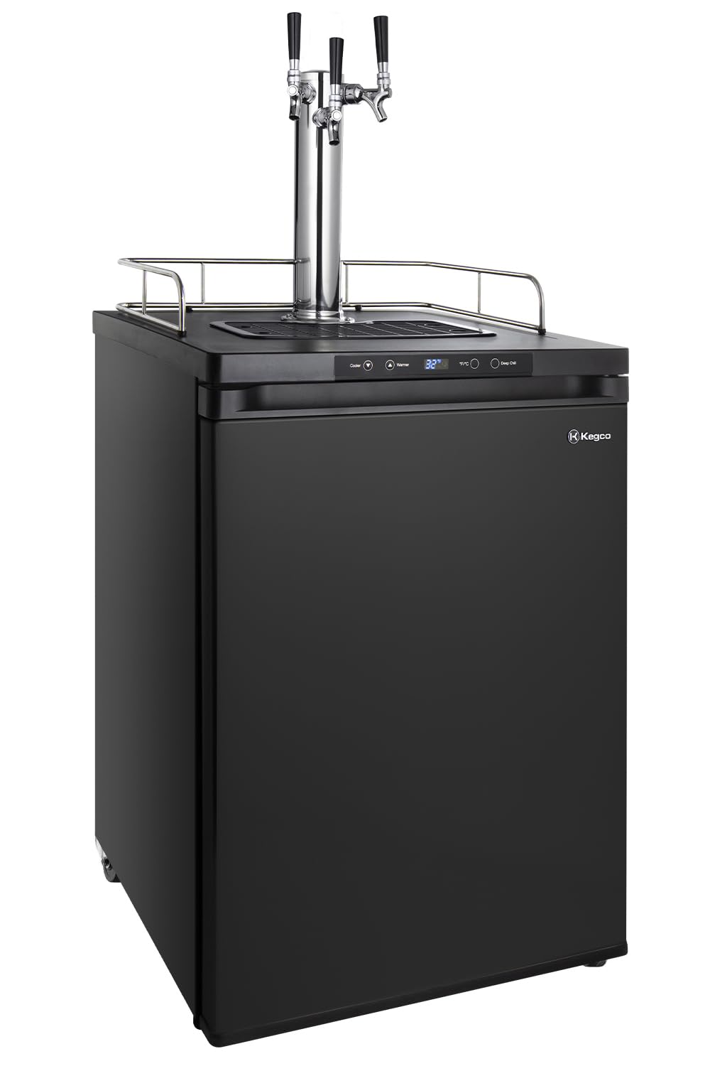 Kegco HBK309B-3 Kegerator, No Kegs, Black