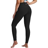 baleaf Workout Leggings for Women Tummy Control High Waisted Yoga Pants | 25" Petite Ankle Length, Compression Legging, Back Waist Pocket, Ultra Soft, Medium Support, for Gym, Running, Casual