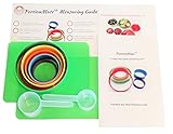 PortionMate Deluxe - Meal Portion Control Rings and Nutrition Tool