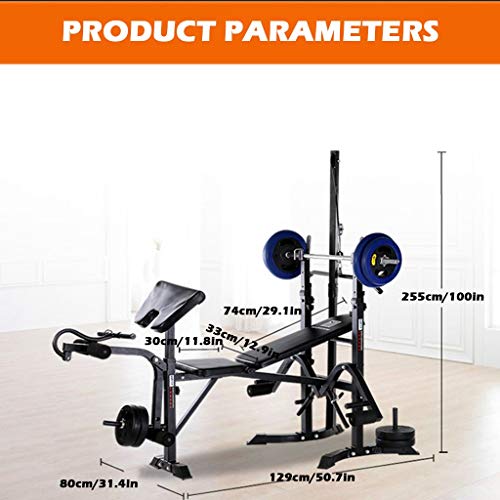 Multifunctional Weightlifting Bed Weightlifting Machine Fitness