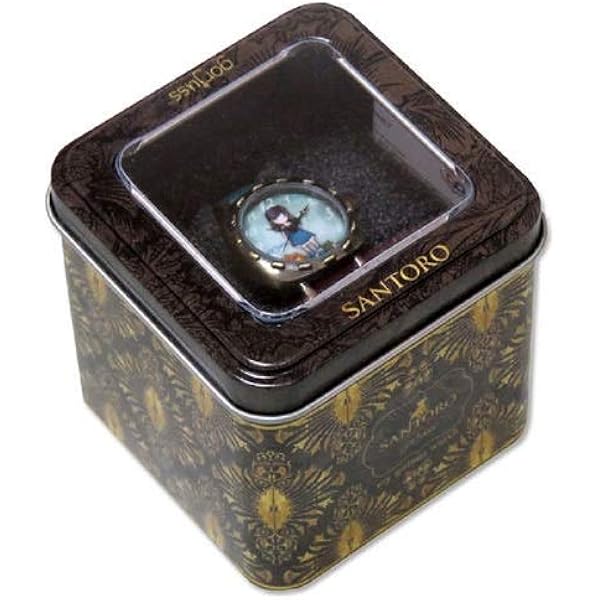 Gorjuss W-02-G Reloj de Pulsera con Caja You Brought Me Love: Amazon.es: Juguetes y juegos