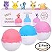 Bath Bombs Lush Quality Bath Bomb Gift Set 8 Huge Multi-Colored Rich Bubble Bath Bombs Great Home Bath Bomb Skin Moisturizing Spa Bath Fizzies Great Birthday Christmas Gift Idea (Kids Gift Set 3 Pack)