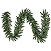 Vickerman 9'x12 Camdon Fir Artificial Christmas Garland with 240 PVC Tips - Indoor or Outdoor Garland - Faux Holiday Garland Decor - Unlit