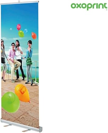 Amazon Com Roll Up Banner Stand Retractable 33 X 79 With