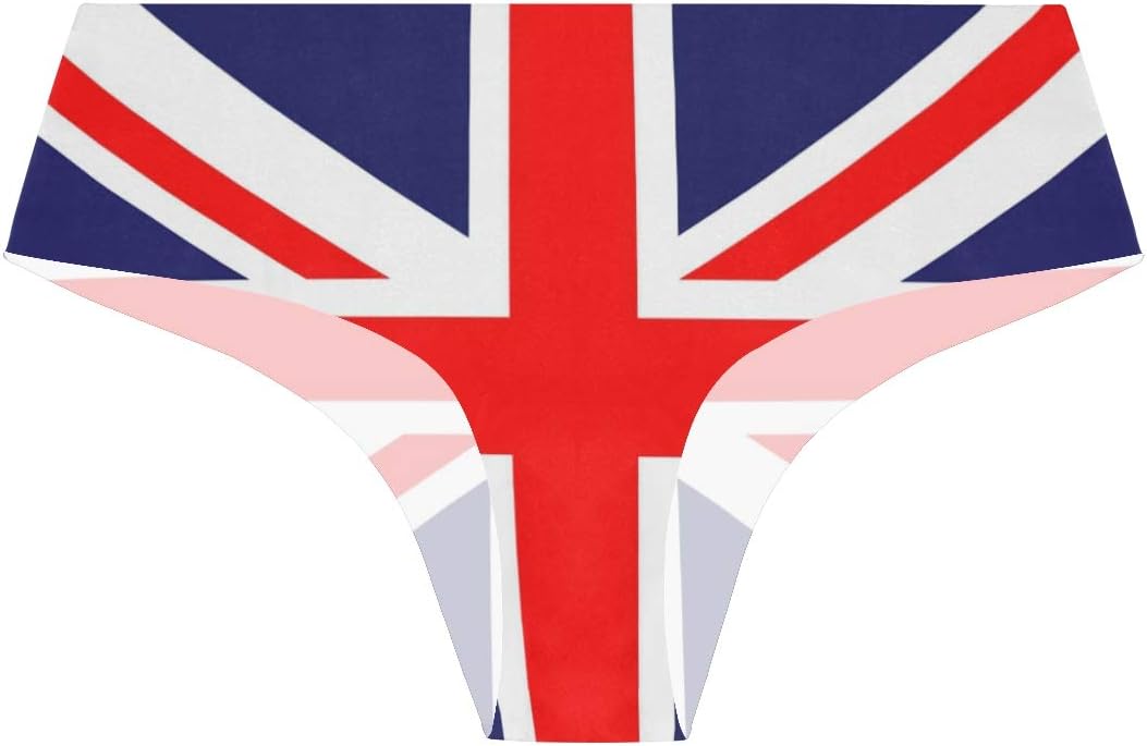 FANTAZIOUnion Jack Flag Women’s Panties Comfort Ultra-Soft Underwear