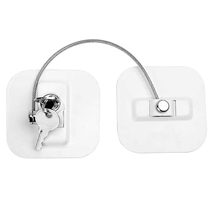 Cerradura para nevera sin dejar rastro, cierre adhesivo, para ...