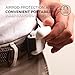 elago AirPods Belt Clip [Black] - [Compatible with Apple AirPods 1 & 2][Convenient Portability][Protection][Soft Feel Coating] – for AirPods 2 and 1