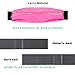 smartlle Fanny Pack, Running Belt, Waist Bag/Holder for Women & Men for iPhone Xs Max, XR, XS/X, 8/7/6s Plus, 6/SE, Samsung Galaxy S10/S9/S8 +/ Note 9/8, Moto, LG, Pixel. Gym Workout Fitness Gear Pink