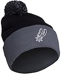 NBA San Antonio Spurs Cuff Pom Pom Beanie Knit Hat Cap