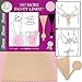 Braza No More Panty Lines - Reusable, Beige, Large