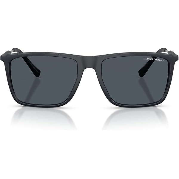 Amazon.com: Armani Exchange A|X AX4145SF Low Bridge Fit Sunglasses
